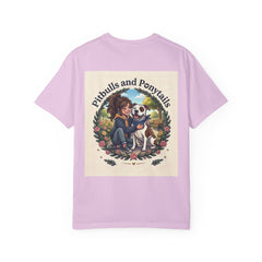 Pitbulls and Ponytails T-Shirt — Cute Dog Lover Graphic Tee