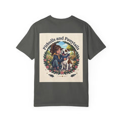 Pitbulls and Ponytails T-Shirt — Cute Dog Lover Graphic Tee