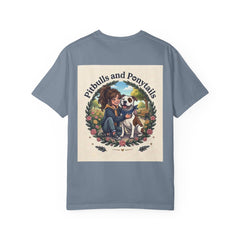Pitbulls and Ponytails T-Shirt — Cute Dog Lover Graphic Tee