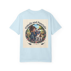 Pitbulls and Ponytails T-Shirt — Cute Dog Lover Graphic Tee