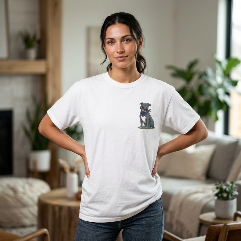 Pitbulls and Ponytails T‑Shirt