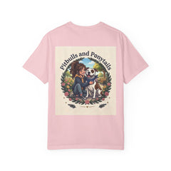 Pitbulls and Ponytails T-Shirt — Cute Dog Lover Graphic Tee